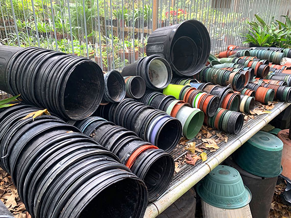 Plástico en el jardín: reducir, reutilizar, reciclar
